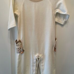 GYMBOREE VELOUR OWL ROMPER